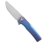 Image of MachineWise Sonora Button Lock Knife Blurple Smooth Ti 3.38 SW S90V 29EEAE6C