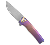 Image of MachineWise Sonora Button Lock Knife Sunset Fade Titanium 3.4 SW S90V 5FDB7EF3