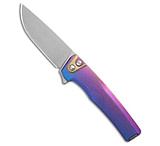 Image of MachineWise Sonora Button Lock Knife Ti Rainbow Ripple 3.4 S90V B6DEFD5F