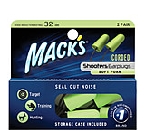 Image of Macks Corded Foam Ear Plugs, 2 Pairs