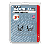 Image of MagLite AM2A496 Mini MagLite AA Flashlight Mounting Brackets (2/Pkg.)