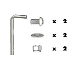 Image of Magma Lid Hinge Fasteners W/ Wrench, Gourmet Series Gas Grill