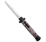 Image of Mago 11 Italian Stiletto Black OTF Automatic Knife Sidewinder 4.8 Satin B5B9FB89