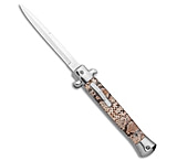 Image of Mago 11 Italian Stiletto OTF 4.80in Automatic Folding Knife