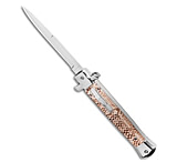 Image of Mago 11 Italian Stiletto OTF 4.875in Automatic Folding Knife