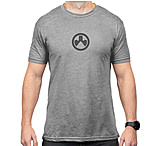 Image of Magpul MAG1115-041-2XL Icon Logo Stone Gray Heather Cotton/Polyester Short Slee