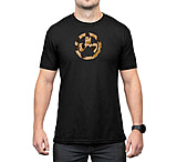 Image of Magpul MAG1527-001-2XL Raider Camo Icon CVC Black Cotton/Polyester Short Sleeve