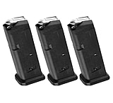 Image of Magpul Industries PMAG 10 GL9, Glock 19 10-Round 9mm Magazine, Black, 3-Pack, MAG907-BLK