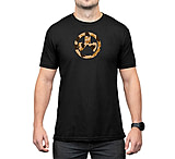 Image of Magpul MAG1527-001-2XL Raider Camo Icon CVC Black Cotton/Polyester Short Sleeve