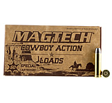 Magtech 357 Magnum 158 Grain Cowboy Action Lead Flat Nose Brass Cased Pistol Ammunition