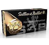 Sellier &amp; Bellot 40 S&amp;W 180 Grain Jacketed Hollow Point Pistol Ammo, 50 Rounds, SB40C
