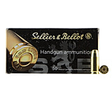 Sellier &amp; Bellot 9mm Luger 150 Grain Subsonic Full Metal Jacket Pistol Ammo, 50 Rounds, SB9SUBB