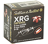 Sellier &amp; Bellot eXergy 9mm Luger 100grain TAC-EX-Blue Brass Cased Pistol Ammunition