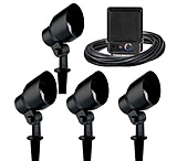 Image of Malibu 4pc Outdoor Flood Light Kit - 20 Watt Halogen