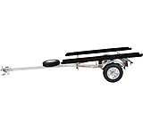 Image of Malone Auto Racks MicroSport LowBed 2 Kayak Trailer Package w/ 2 Sets Bunks and Spare Tire