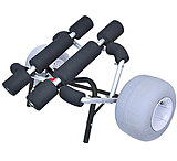 Image of Malone Auto Racks WideTrak SB Large Kayak/Canoe Cart w/ Balloon Beach Tires and Bunks