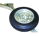 Image of Malone Auto Racks Galvanized Spare Tire w/ Locking Attachment