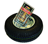 Image of Malone Auto Racks Galvanized Spare Tire w/ Locking Attachment, 8 inches