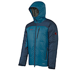 Image of Mammut Ambler Hooded Jacket - Men's-Whale/Dark Space-X-Large