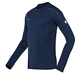 Image of Mammut Go Dry Longsleeve - Men's-Dark Ensign-Large