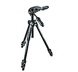 Image of Manfrotto 290 Light Aluminum Tripod Kit w/ Foldable 3W head
