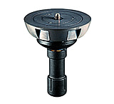 Image of Manfrotto Bogen 100mm Half Ball With Short Handle For 529b Hi Hat 500BALLSH