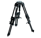 Image of Manfrotto Bogen Black Mini 100mm Bowl 1-stage Pro Cine/video Tripod 350SHMVB