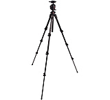 Image of Manfrotto 054 Carbon Fiber Kit Grey w/ 4S Ball Head for Photo Tripods