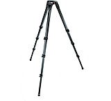Image of Manfrotto Bogen CF 3-Stage, 4 Sect Single Tube Video Tripod 75/100MM Bowl 536