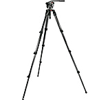 Image of Manfrotto Bogen 501HDV Pro Video Head and 536 CF Tripod and MBAG100P 501HDV-536K