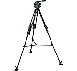 Image of Manfrotto Bogen 503HDV Pro Fluid Video Head and 351MVB Trpd. and 350SPRB Spreader 503HDV-351MVBK
