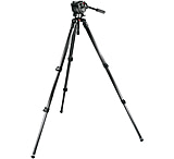 Image of Manfrotto Bogen 519 Pro Video Head and 535 CF Tripod and MBAG100P 519-535K