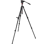 Image of Manfrotto Bogen 701HDV Pro Video Head and 755CX3 Carbon Fiber Tripod and MBAG80 701HDV-755CX3K