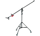 Image of Manfrotto Bogen Black Super Boom With 008Bu 2-Section Black Alu Stand 3390
