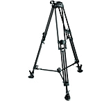 Image of Manfrotto Bogen Road Runner Aluminum Video Tripod with 75mm and 100mm Bowl 532ART