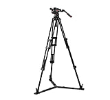 Image of Manfrotto Nitrotech N12 Video Head w/ Twin Leg Tripod Ground Spreader