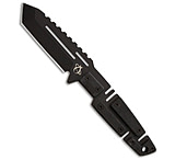 Image of Mantis Chaos 1 Tactical Knife Fixed Blade 3.5 Black Plain MF-4hc 3F20A229