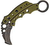 Image of Mantis Vuja De Karambit Green Folding Knife