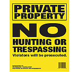 Image of Maple Leaf Press Maple Leaf No Trespassing Sign 1406122