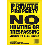 Image of Maple Leaf Press Maple Leaf No Trespassing Sign