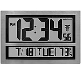 Image of Marathon Clock Jumbo LCD Atomic Wall Clock