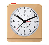 Image of Marathon Analog Desk Alarm Clock w/Auto-Night Light