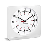 Image of Marathon Jumbo Analog Wall Clock w/Auto-Night Light