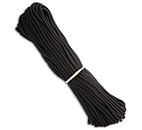 Image of Marbles Black 550 Paracord Nylon Braided 7-Strand Core 100' USA C345121E