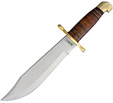 Image of Marbles Bowie Stacked Leather Fixed Blade Knife
