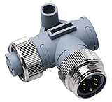 Image of Maretron Mini 90 deg Male/Female Connector