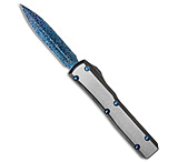 Image of Marfione Custom Knives Ultratech OTF Knife Two-Tone SS 3.3 Blued Damascus B7260934