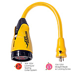 Image of Marinco P15-30 EEL 30A-125V Female to 15A-125V Male Pigtail Adapter