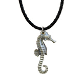 Image of Marine Sports Seahorse Pewter Pendant