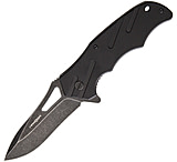 Image of MARSER Kampfer 22 Linerlock Black Folding Knife